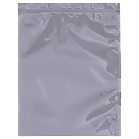 Bsc Preferred 9 x 12'' Unprinted Reclosable Static Shielding Bags, 100PK BUY03996681